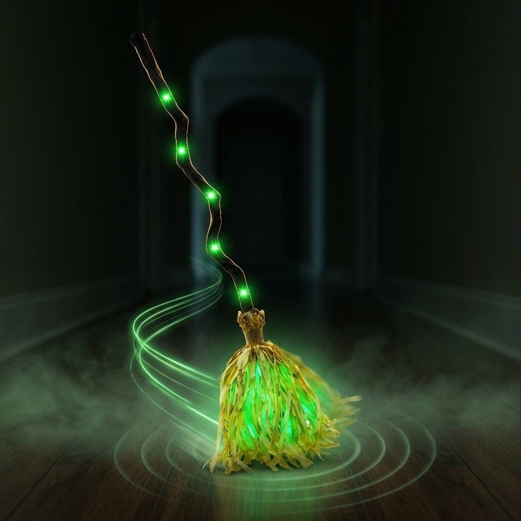 Cadisopasi Animated Witch Broom