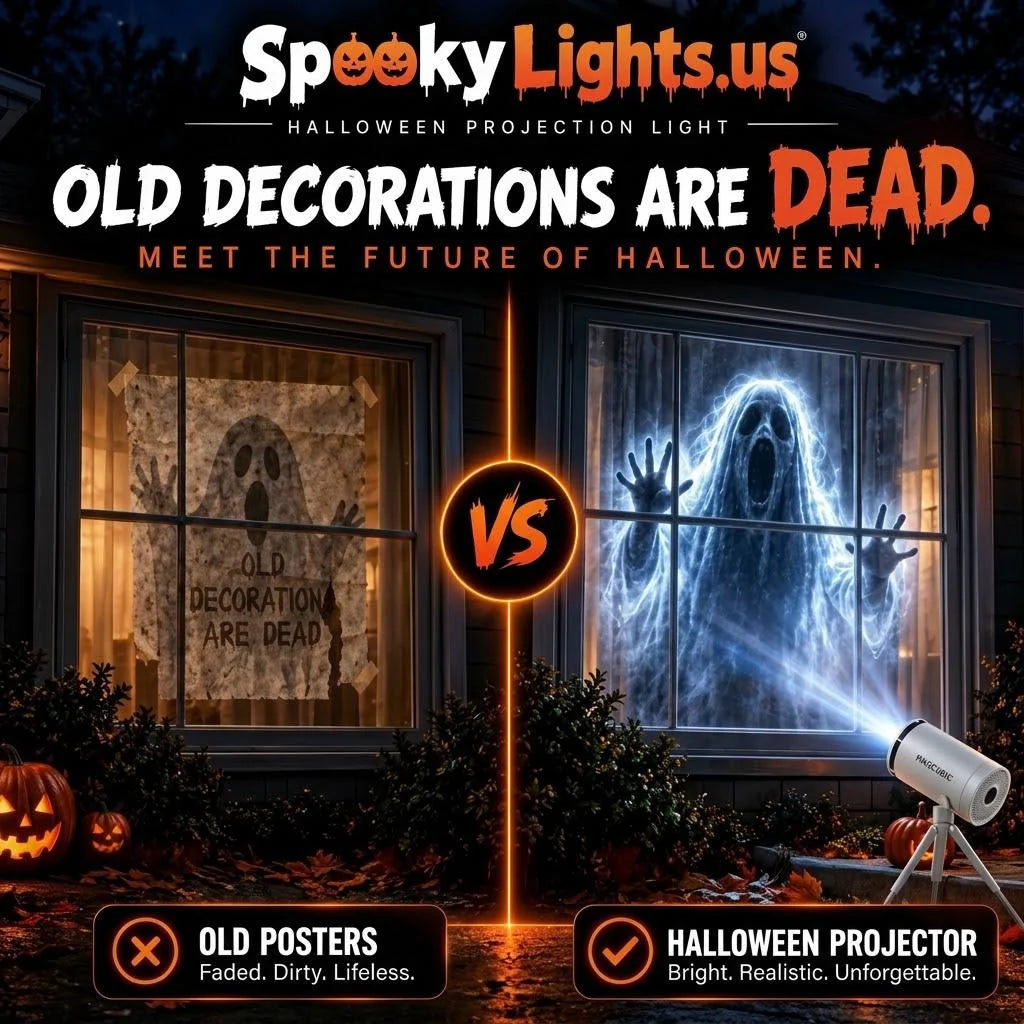 SpookyLights Halloween Projection Light