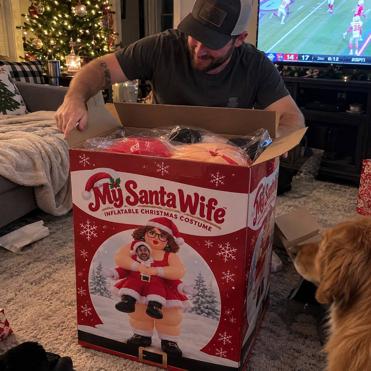 My Santa Wife™ Inflatable Christmas Costume