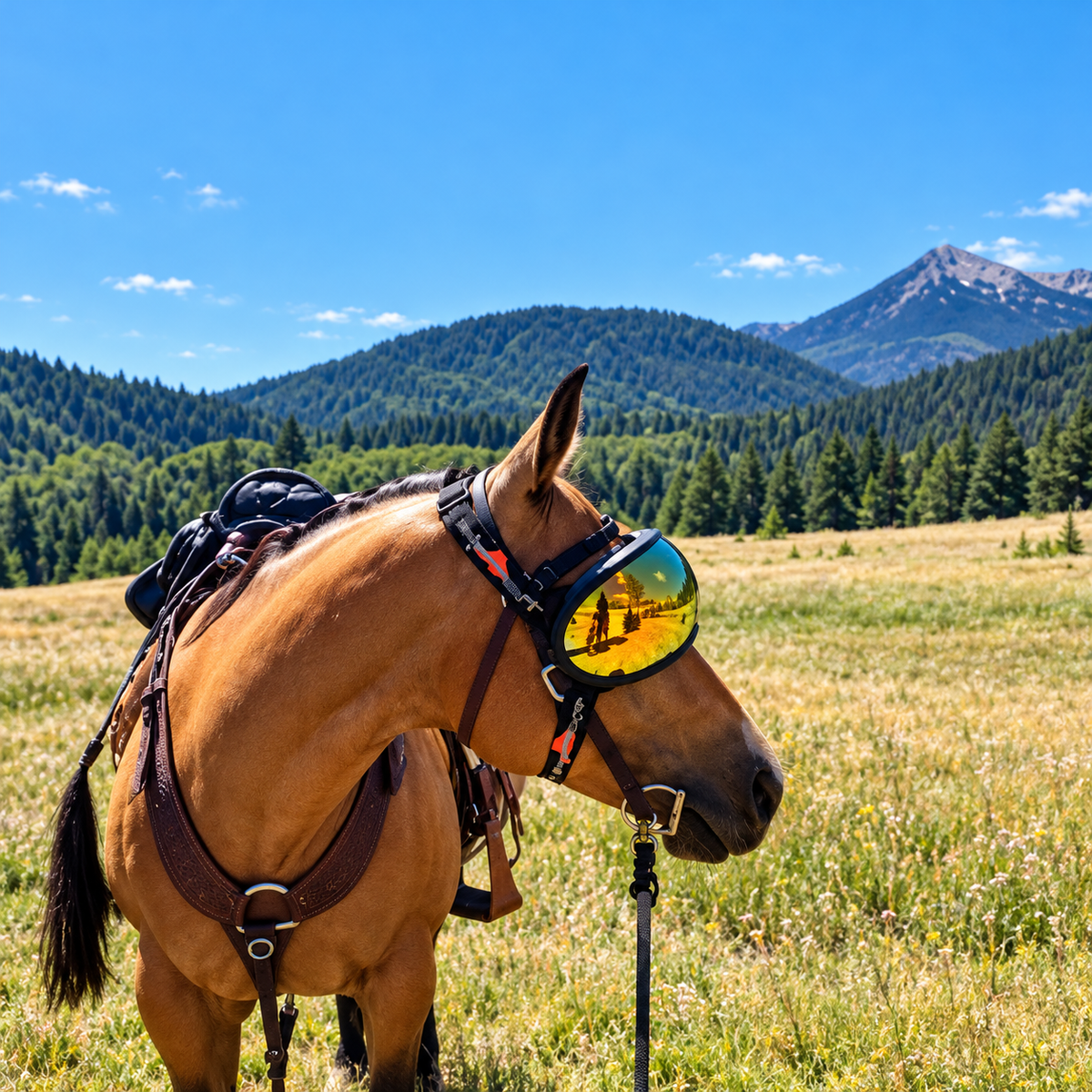 Horseve Mirrored Horse Goggles