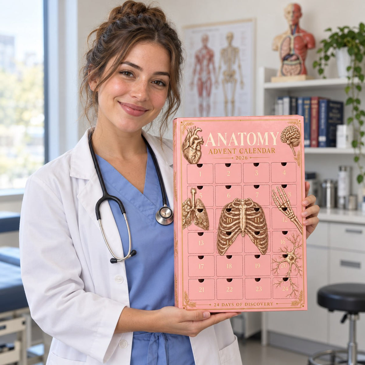 Anolumi Anatomy Advent Calendar — 24 Anatomy Ornaments