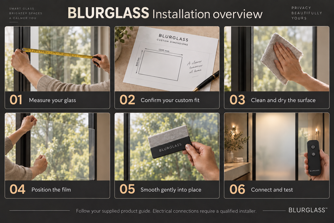 PRIVACYGLASS Smart Privacy Film
