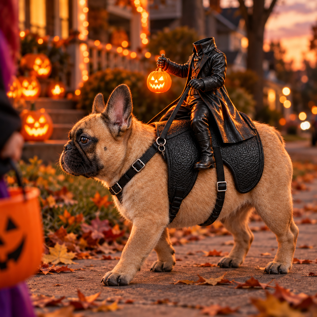PhantomPaws Headless Horseman Pet Costume