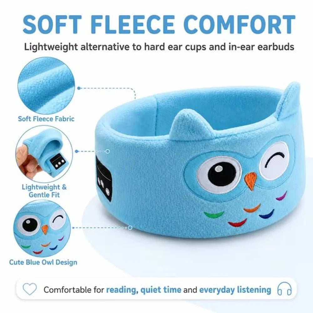 Littlivo Kids Fleece Headband Headphones
