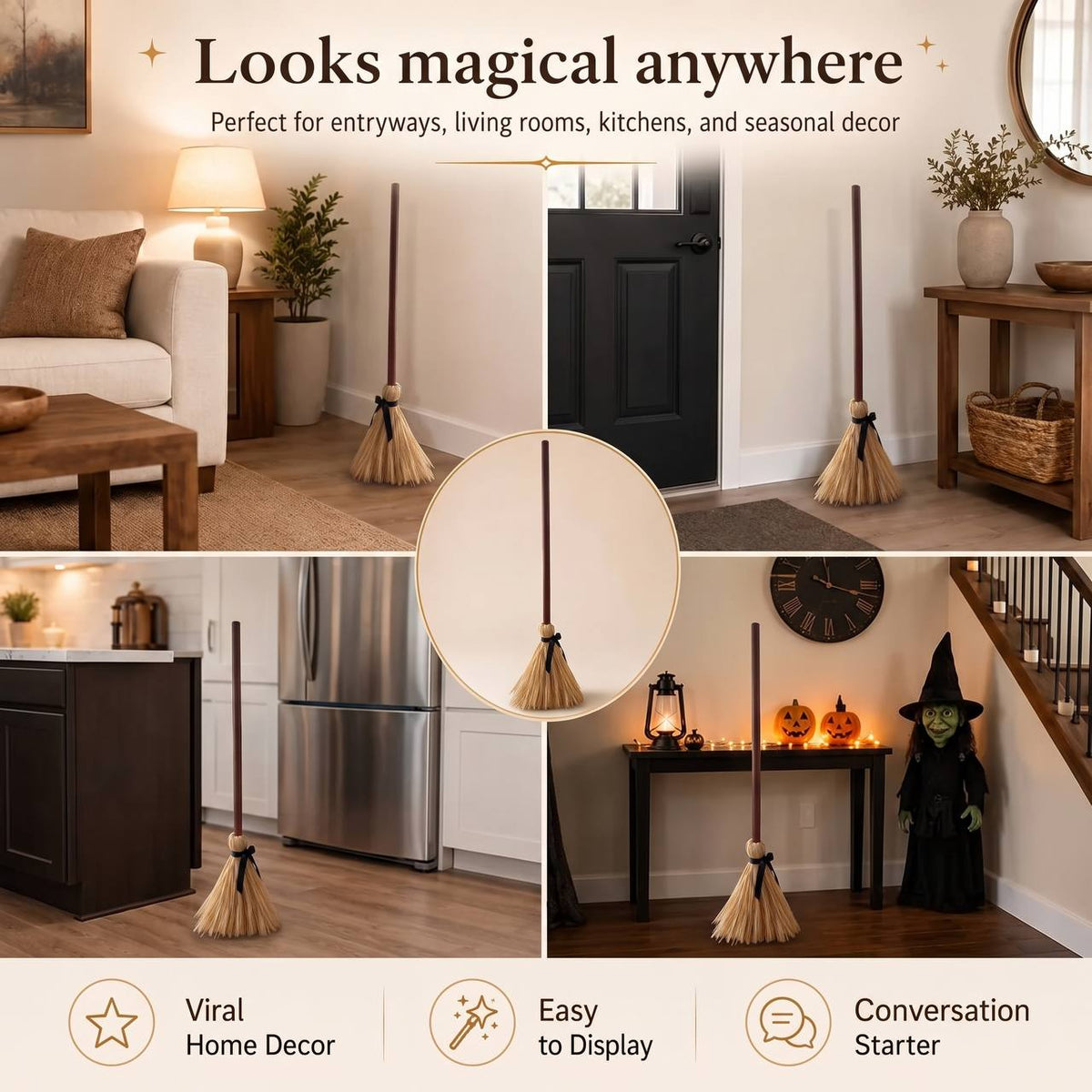 Webroomed Magical Self-Moving Broom